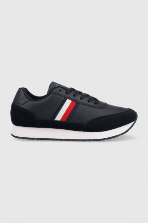 Pantofi sport barbati - Pantofi Tommy Hilfiger Core Eva Runner Corporate Lea FM0FM04397