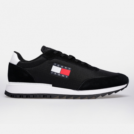 Tenisi barbati - Pantofi sport Tommy Hilfiger din piele cu garnitura din piele ecologica