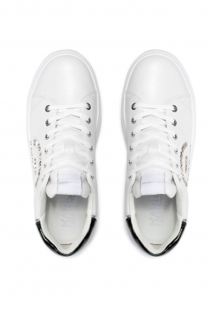 Pantofii sport Karl Lagerfeld de piele cu logo metalic [5]