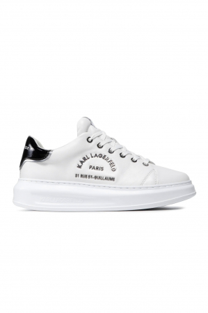 Selection Lux - Pantofii sport Karl Lagerfeld de piele cu logo metalic