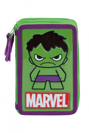 Penare - Penar Hulk Angry, Echipat, 3 compartimente, 43 piese