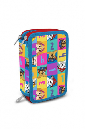 Penare - Penar Paw Patrol Echipat, 3 compartimente, 42 piese