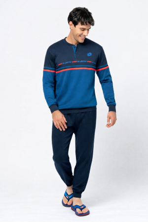 Pijamale barbati - Lotto LP2127 men's pajamas, 2-piece set
