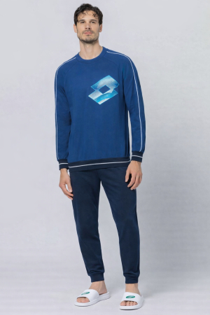 Pijamale barbati - Lotto LP1223 men's pajamas, 2-piece set