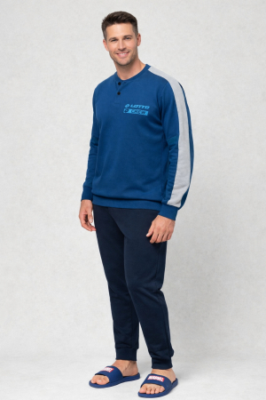 Pijamale barbati - Lotto LP2122 men's pajamas, 2-piece set