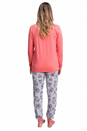 Pijama bumbac dama Minions 2900000396 [1]