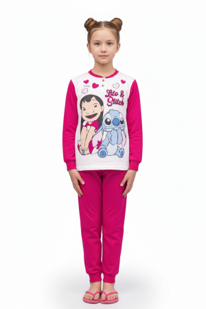 FETE - Pijamale copii Disney Stitch DY50A3555 din bumbac