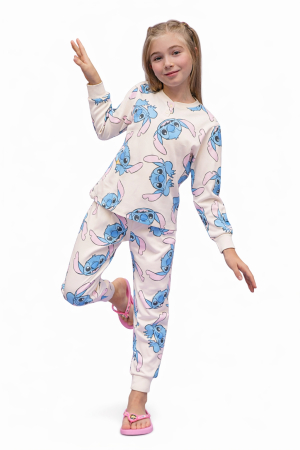 FETE - Pijamale copii Disney Stitch DY50C2677 din bumbac