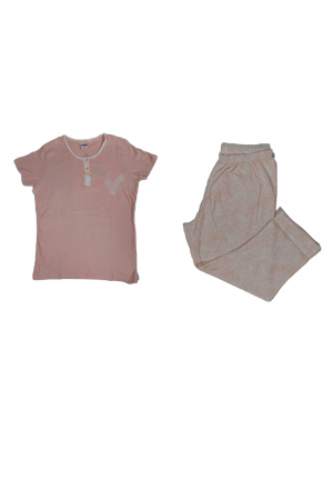 Pijamale dama - Pijamale dama maneci scurte,cotonella DDB61