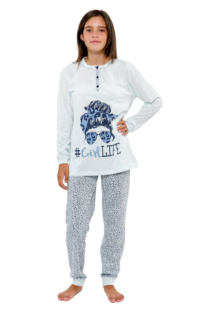 Super Reduceri -30%  Use code MEGA30 - Pijamale fete Gary L40014