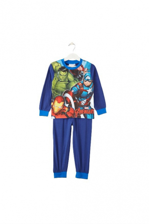 Pijamale copii - Pijamale lungi Avengers,model AVE2044