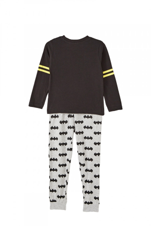 Pijamale lungi Batman,Negru/Gri, 152 cm, 12 ani [1]