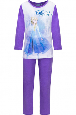Pijamale copii - Pijamale lungi Frozen II your Journey,culoare Violet, 2 ani