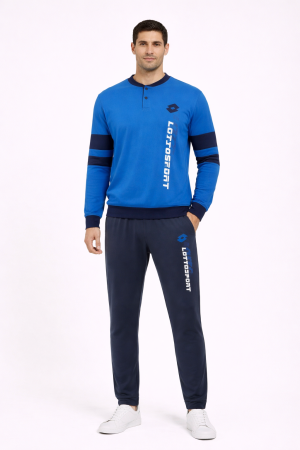 Pijamale barbati - Pijamale lungi pentru barbati Lotto LP1137