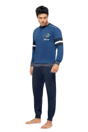 Pijamale barbati - Pijamale lungi pentru barbati Lotto LP1144C