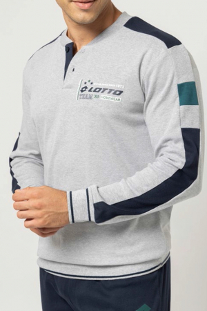 NOUTATI - Pijamale lungi pentru barbati Lotto LP2106
