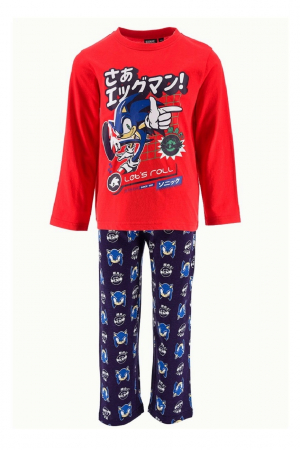 Pijamale copii - Pijamale lungi Sonic HW2154