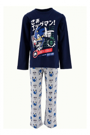 Pijamale copii - Pijamale lungi Sonic HW2154