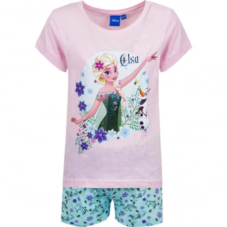 Toate Produsele - Pijamale scurte fete, Frozen II,Roz, 2 ani