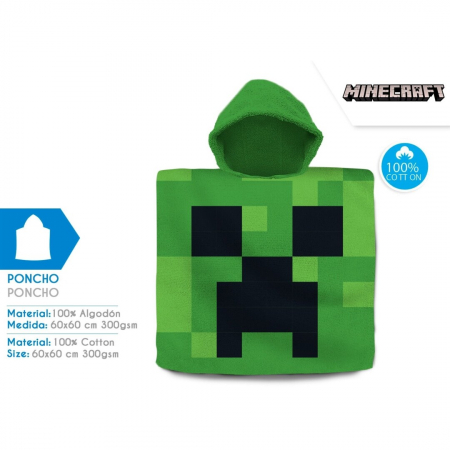 Toate Produsele - Poncho pentru copii Minecraft