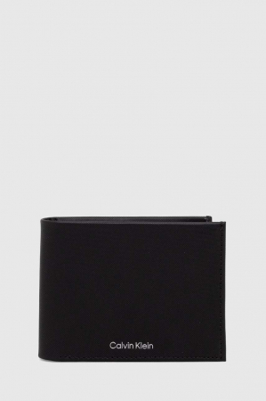 Portofele barbati - Portofel barbati Calvin Klein Must Trifold K50K511380