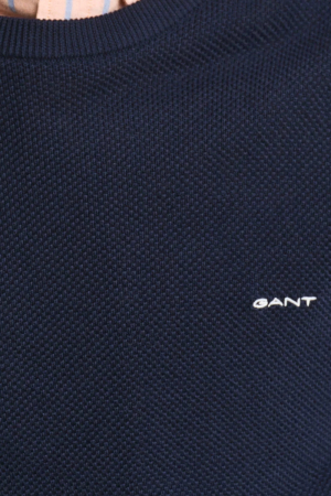 Pulover barbati din bumbac pique Gant 8040521 [2]