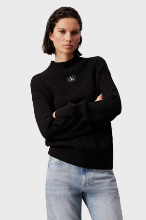 Pulovere dama - Pulover Dama Calvin Klein Jeans J20J223609 din Bumbac