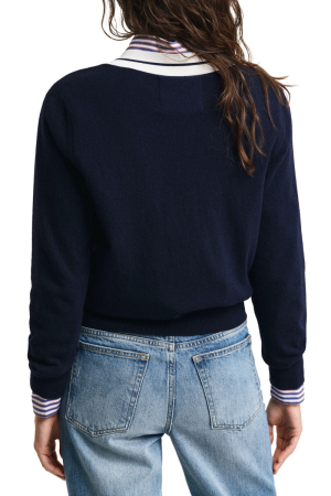 Pulover Dama Gant 4805303 Decolteu V Elegant [1]