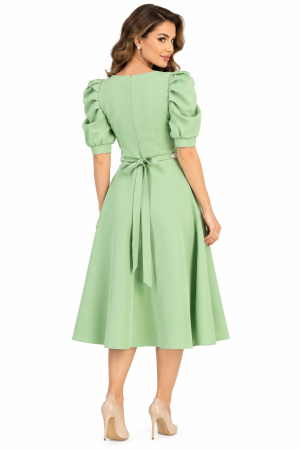 Rochie dama midi StarShinerS cu maneci bufante [1]