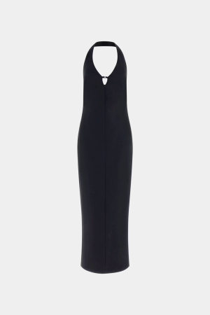 Guess Long, Form-Fitting Women's Dress with Halter Neckline W5PK1P [4]