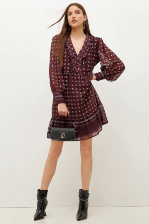 Rochie mini cu volane Liu Jo WF2519T4184 [3]