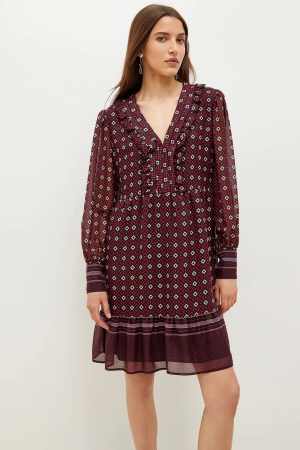 NOUTATI - Rochie mini cu volane Liu Jo WF2519T4184