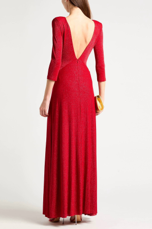 Rochie maxi dama Liu Jo cu efect glitter JF3041J1923 [1]
