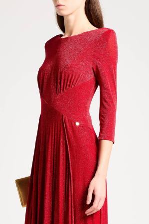 Rochie maxi dama Liu Jo cu efect glitter JF3041J1923 [2]