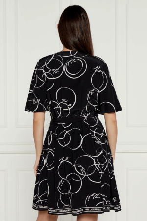 Rochie  Karl Lagerfeld mini evazata 245W1304 [1]