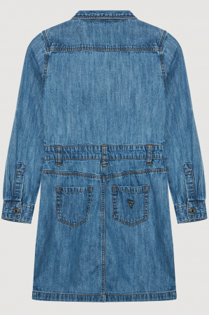 Rochie din denim guess J1YK15 [1]