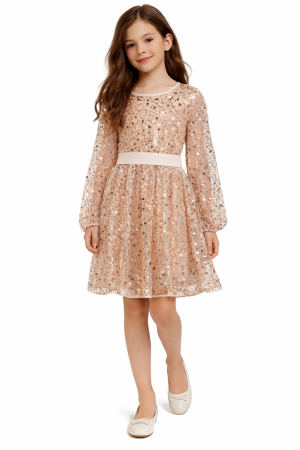 Toate Produsele - Rochie fete Guess J5RK11 eleganta cu paiete original