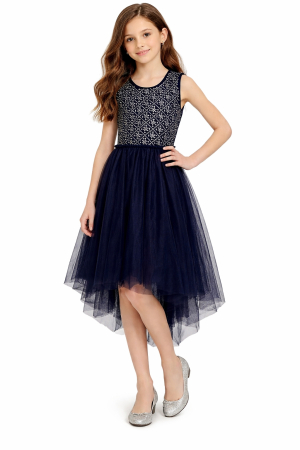 FETE - Guess girls dress J5RK08 elegant tulle original
