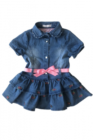 Rochii fete - Rochie fete jeans Loleta