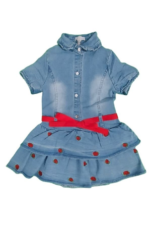 Rochii fete - Rochie fete jeans Loleta