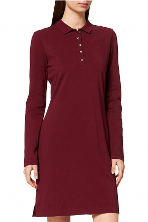 Rochii - Rochie mini Tommy Hilfiger cu logo discret