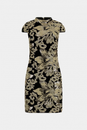 Rochie Guess mini cu paiete [4]