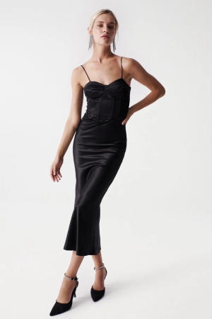 Rochii - Rochie lunga de seara Salsa Jeans