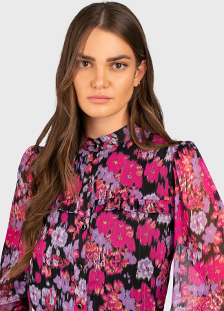 Rochie mini cu volane Liu Jo WF3141T3607 [3]