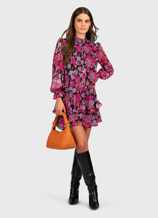 Rochie mini cu volane Liu Jo WF3141T3607 [2]