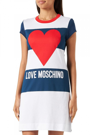 Rochii - Rochie-tricou dama Love Moschino W5D1902