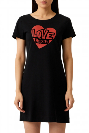 Rochii - Rochie-tricou dama Love Moschino W592921