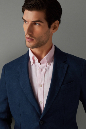 Sacou Barbati Hackett London Linen Delave HM443317 [1]