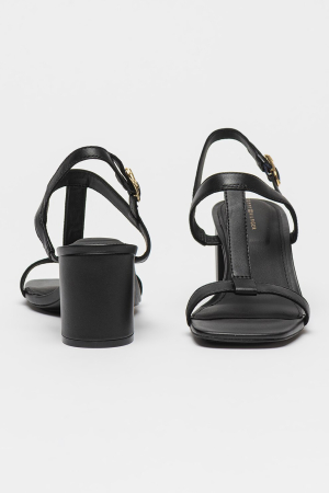 Sandale Leather Tommy Hilfiger Block Heel Sandal FW0FW08532 [3]