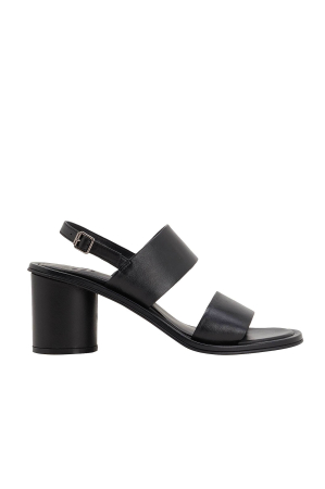 Sandale dama - Sandale din piele 8 by YOOX cu toc rotund